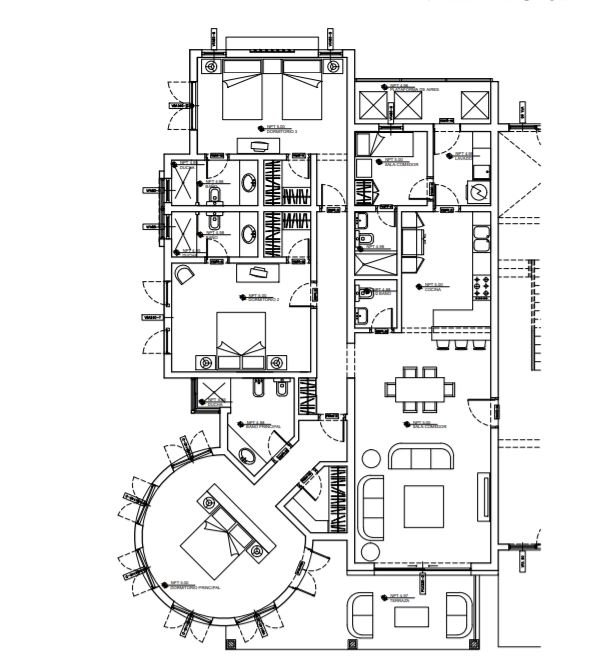 Floor Plan El Valle D102