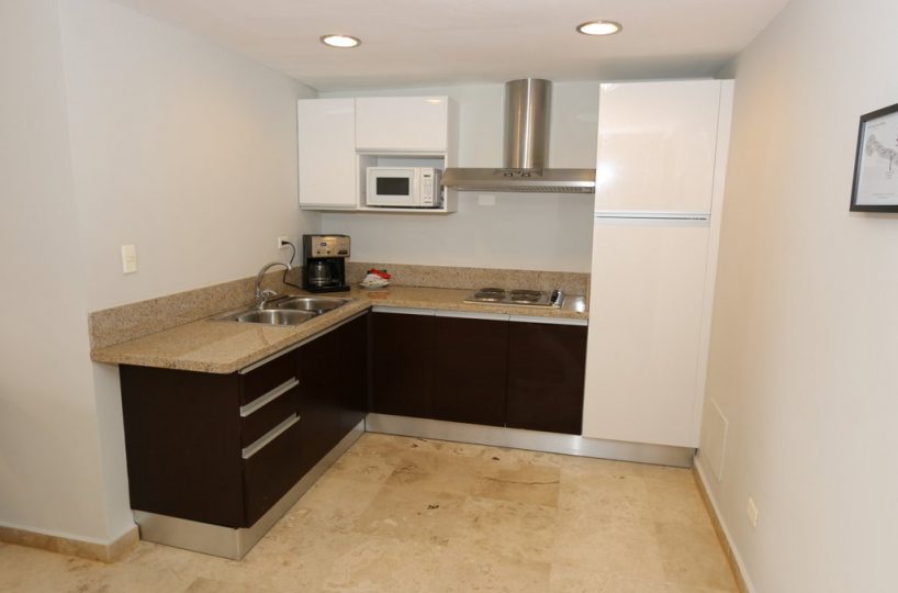 Puerto Bahia Condo For Sale 1 Bed Marina View Kitchen Area View